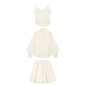 Flower Design UV Protection Women Suit
