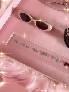 AIKENI | Retro Pink Cat Eye Y2K UV Protection Sunglasses 2026 New