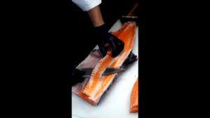 Pisau Dapur Deba 180mm Chef Japanese Knife Salmon Sashimi Sushi
