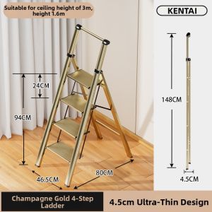 MOLORE | Retractable Thick Aluminum Alloy Multi-purpose Ladder