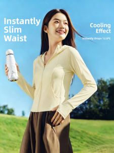 SUHUIQIAN | Sun-Protective Slim Fit Lightweight Blouse