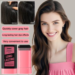 Waterproof Sweat Proof Hair Dye Comb Hair Coloring Stick Hairdressing Stick Sync Coloring Comb Dye Disposable Hair Dye