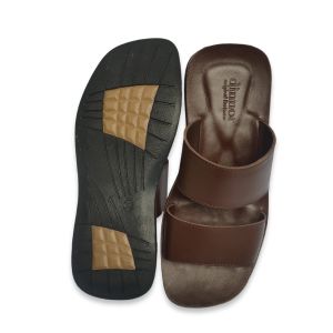Sandal laki laki model ban dua kulit sapi