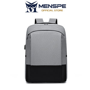 MENSPE Bag Men Laptop Backpack Travel Backpack Business Bag College Backpack USB Charging Casual Shoulder Bag Anti Theft Back Pack School Bag Camping Bag