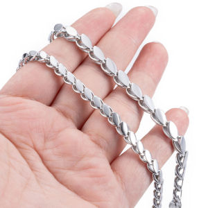 เครื่องประดับสแตนเลสสามมิติโซ่เครื่องประดับ Diy โซ่ Colorfast