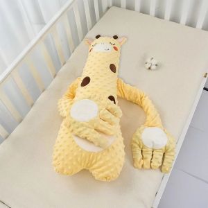 OIMG | Cartoon Baby Soothing Pillow Remote Control Music Tapping Soothes Palm Pillow Baby Sleeping Pillow for Newborn Patting Doll