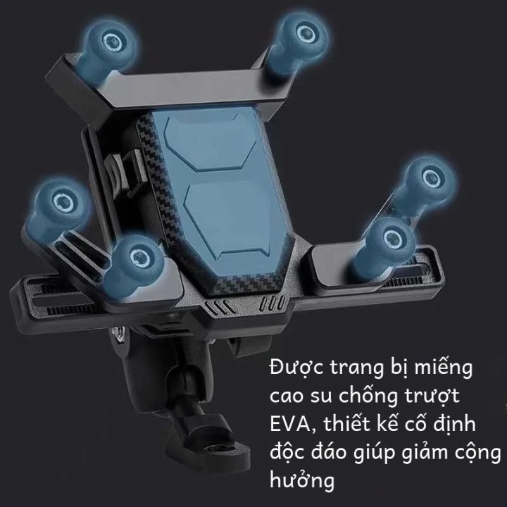 Giá Đỡ Điện Thoại Xe Máy Chống Sốc Dành Cho Du Lịch Đường Dài Và Đường ...