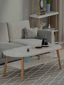 Simple modern living room tea table small apartment tea table simple multi-functional center table