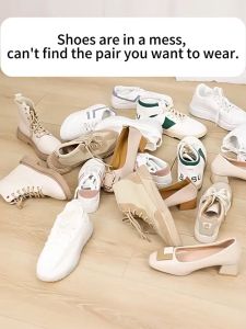 Bamboo Shoe Rack Organizer 5/6/7/8/9 Layers Simple Dormitory Bedroom Wood Shoe Organisers
