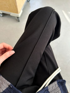 Black High Waist Wide Leg Pants Womens Spring Autumn Casual Drapey Straight Leg Trousers Suit Pants Loose Fit Long Pants