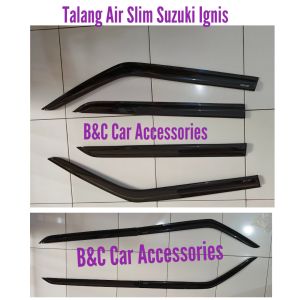 Talang Air/Side Visor Suzuki Ignis Slim