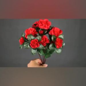 Bunga Mawar Palsu Artificial Flower Tanaman Hias Pajangan Dekorasi Rumah BG12