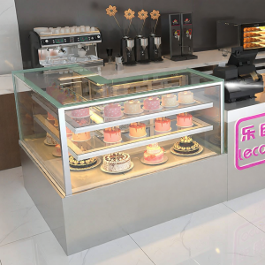 Lecon | Customized Corner Display Chiller Cabinet