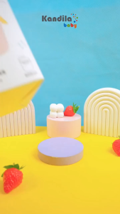 Kandila Baby Dino Milk Powder Container Wadah Kontainer Kotak Susu Bubuk Bayi Food-Grade Bebas BPA