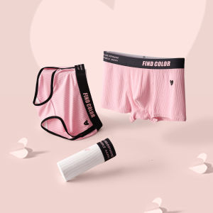 YOLO Couple Underwear Cotton Comfortable Hip Breathable Trendy Love Women Briefs Boys Underwear Men Boxer