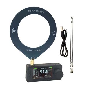 SI4732 V3 Mini Pocket AM/FM/SW/HF Radio 05-108 MHz Với Ăng-ten Kép Loa Tích Hợp Màn Hình Di Động Bộ Thu Tất Cả Các Băng Tần