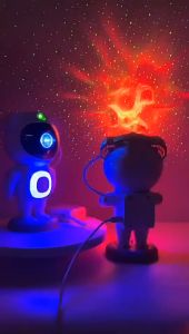 Đèn Chiếu Sao Phi Hành Gia JN117 Tích Hợp Loa Bluetooth Điều Khiển Từ Xa Nháy Theo Nhạc