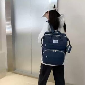 TAS BAYI 6035 - DIAPER BAG 2 in 1 + KASUR “Y.A.M.S TIKAR” TAS TRAVEL DIAPER MULTIFUNGSI BAYI NAPPY BAG - D