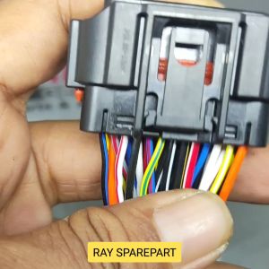 SOCKET KABEL ECU ECCU ECM YAMAHA FREEGO 125 ORIGINAL / SOKET KABEL MOTOR