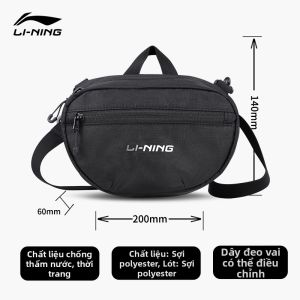 Li-Ning | Túi Du Lịch Ngoài Trời Đa Năng Dùng Qua Vai và Ngang eo