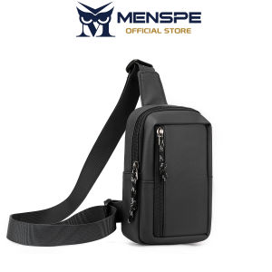 MENSPE Mens Chest Bag Fashion Film Bag Mini Anti-Scratch Bag Wear-Resistant Diagonal Shoulder Bag Waterproof Crossbody Bag Sport Bag Fashion Sling Phone Bag