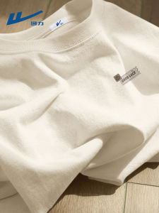 Warrior Pure Cotton Loose Fit Mens Short Sleeve T-Shirt Breathable Comfortable Summer Fashionable Youthful Printed round Neck