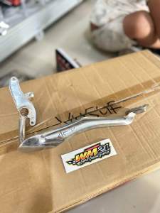 PEDAL INJAKAN REM CRYSTAL TUNE PNP CB GL MEGAPRO pengeriman pengereman belakang Cristal