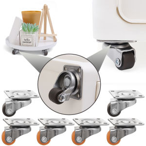 4pcs phổ đồ nội thất bánh 360 độ xoay bánh phanh an toàn im lặng xe đẩy bánh xe thích hợp cho điện thoại di động bàn ghế ghế sofa lưu trữ hộp