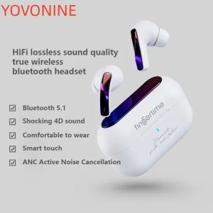 Tai Nghe T17 Bluetooth Không Dây Chân Thật Mới Chính Hãng Tai Nghe Nhét Tai Âm Nhạc Trò Chơi TWS Giảm Tiếng Ồn Chủ Động ANC Nút Cảm Ứng