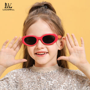 LouisWill Fashion kids Sunglasses Childrens Polarized Sunglasses TPEE Sunglasses UV400 Sunglasses Travelling Cycling Hiking Riding Running Glasses