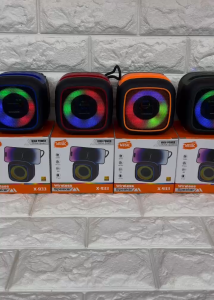 Speaker Bluetooth Audio Portable Mini X-933 Wireless Speaker RGB Light Stand Extra Bass
