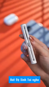 Bộ dụng cụ vệ sinh mới cho tai nghe bút chải công cụ Bluetooth tai nghe cho Airpods Pro 3 2 1 - 852