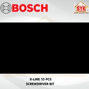 SYK Bosch X-Line 33 pcs Screwdriver Bit Drill Bits Set Mini Set Mata Drill Set Mata Drill Skru Pemutar Skru - 2607019325