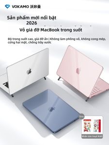 VOKAMO | Clear Stand Laptop Case