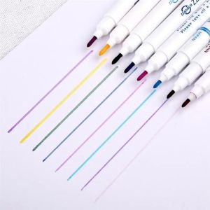 2Pcs Soluble Cross Stitch Water Erasable Pens Grommet Ink Fabric Marker Marking Pens DIY Needlework Home Tools