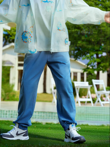 Purcotton | Cool and Sunscreen Childrens Long Pants