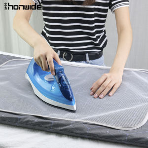 หนาขึ้น ฮอนไวด์แผ่นรีดผ้าฉนวนกันความร้อนเสื้อผ้าดูแลเน็ตแมทอุปกรณ์เสริมกระดานรีดผ้าผ้าทนทานแผ่นทนความร้อน