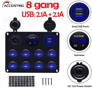 12V 8 Gang Waterproof Toggle Switch Panel: A Comprehensive Guide