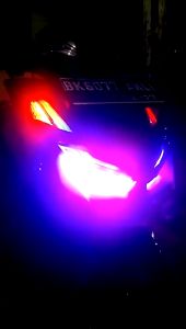 Lampu Alis Led DRL Maxmoto Rgb Konek Aplikasi Android/Ios Welcome Light Sein Running Bluetooth App Controller 30cm 60cm