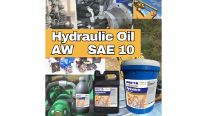 META LUBRICANTS Anti-Wear Hydraulic Oil SAE 10 - for Construction Machinery - 4 Liters