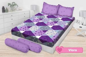 (BISA COD)SPREI BONITA EMILIA UK 160*200 CM