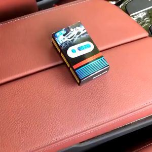 Biru Dengan Termometer untuk Dashboard Mobil & Jam Digital