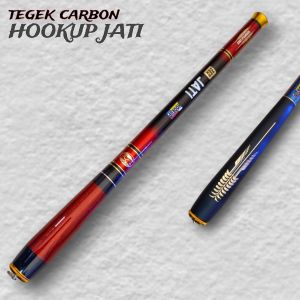 Joran tegek original carbon Hookup Jati