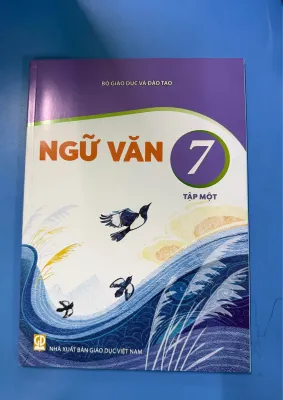 Sách giáo khoa Ngữ Văn 7- tập một- Kết Nối Tri Thức Với Cuộc Sống (Kèm nilon bọc sách nhãn tên)