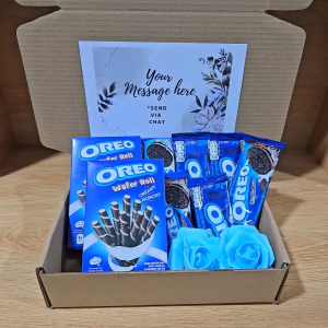 ✨ Cute Blue Oreo Set Surprise Gift Box for any Occasion