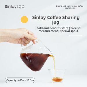Sinloy Coffee | Borosilicate Glass Pour Over Coffee Pot 400ml