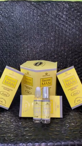 Perbox isi 6 botol minyak wangi Secret man perbotol isi 6 ml