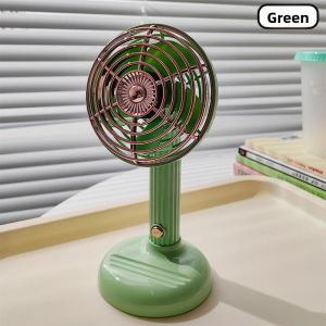 ZHENTAIYUAN | Retro Electroplated Quiet Portable Desk Fan