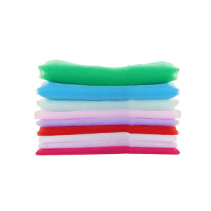 Transparent White Bridal Gown Fabric European Organza Photography Lens Cloth Material Thin Soft Polyester for Clothing Making