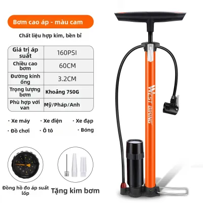 West Biking | Bơm Bánh Xe Di Động